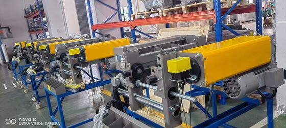Inventer control 10T Electric Wire Rope Hoist ISO M5 M7 Single Girder 