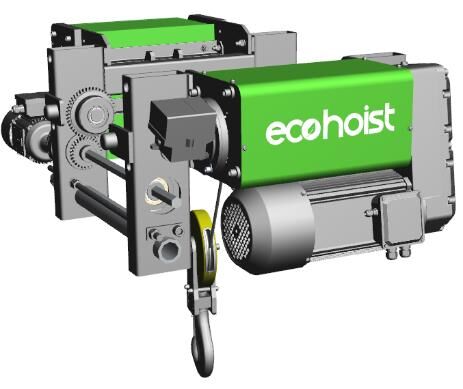 رافعة حبل الأسلاك الكهربائية من النوع الأوروبي مع سرعة رفع متغيرة وسرعة السفر 3.2T 5T 10T 16T 20T