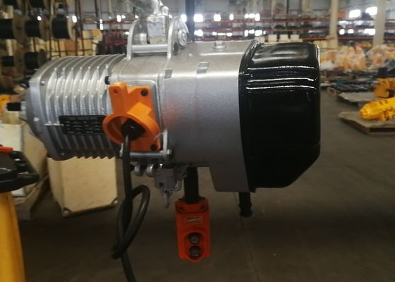 3t سعة الكهربائية سلسلة رفع مع قذيفة سبائك الألومنيوم الخفيفة وجهاز الفرامل المغناطيسية لارتفاع رفع قابلة للتخصيص